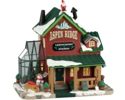Lemax 25903 - Aspen Ridge Landscaping & Nursery - Vail Village Christmas Houses & Buildings