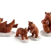 Lemax 02943 - Bear Family Snow Day, Set Of 4 - Figurines