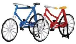 Lemax 14377 - Bicycles, Set Of 2 (Self-Stand) - Christmas Village Misc. Accessories