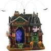 Lemax 05605 - Black Raven Manor, With 4.5V Adaptor - Spooky Town Houses