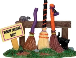 Lemax 44737 - Broom Parking Rack - Spooky Town Halloween Village Accessories