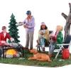 Lemax 04728 - Camping Couples, Battery-Operated (4.5-Volt) - Table Pieces