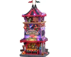Lemax 15727 - Carnival Of Carnage, With 4.5V Adaptor - Spooky Town Houses