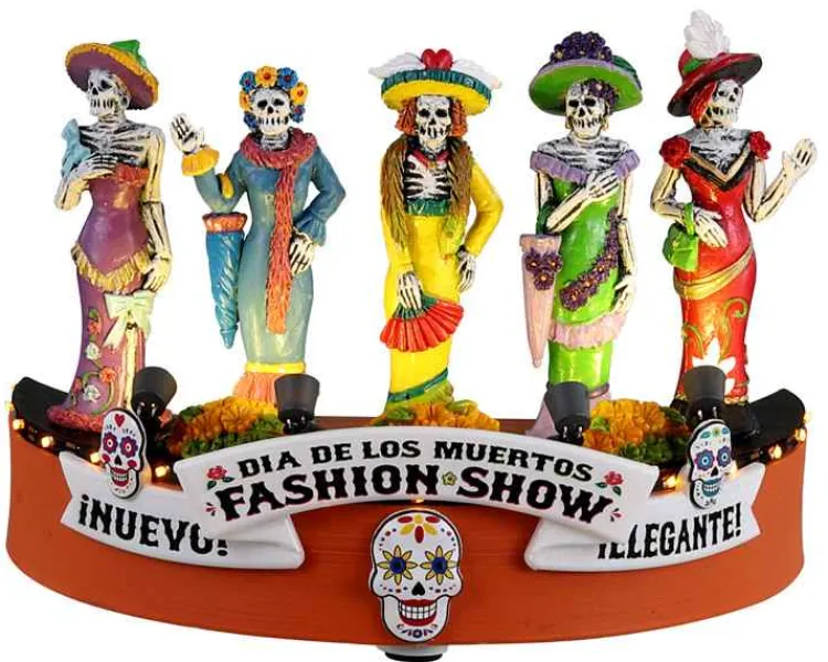 Lemax 34083 - Catarinas Fashion Show, Battery-Operated (4.5-Volt) - Spooky Town Accessories