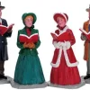 Lemax 72403 - Christmas Harmony, Set Of 4 - Christmas Village Figurines