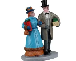 Lemax 22144 - Christmas Shopping Date - Christmas Village Figurines