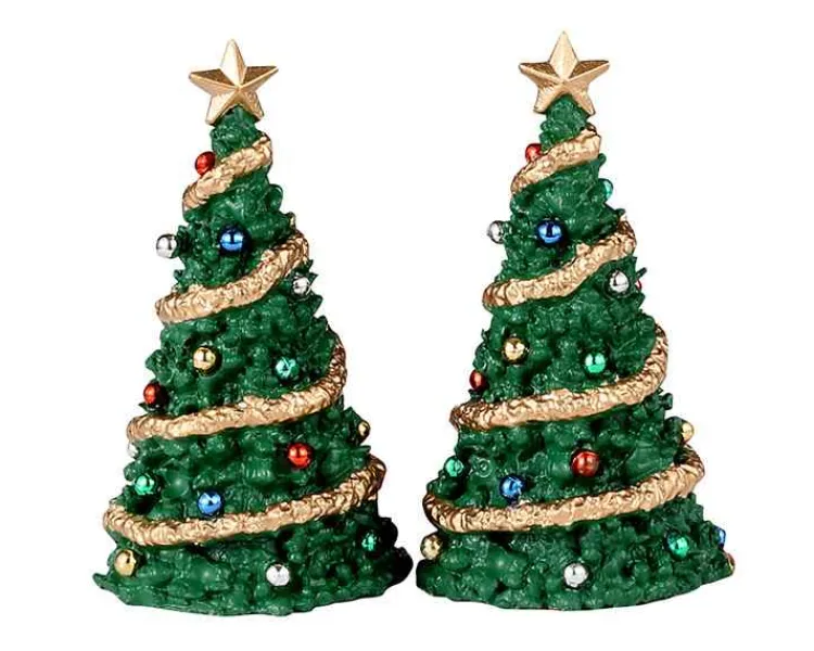 Lemax 34100 - Classic Christmas Tree, Set Of 2 - Misc. Accessories