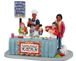 Lemax 23595 - Cookie Decoration Station - Christmas Village Table Pieces