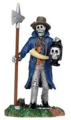 Lemax 32108 - Creepy Night Watchman - Spooky Town Halloween Village Figurines