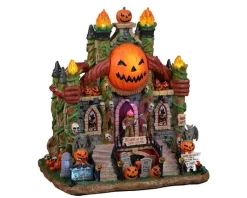 Lemax 25841 - Crypt Of The Lost Pumpkin Souls, With 4.5-Volt Adaptor - Spooky Town Halloween Village Houses & Buildings