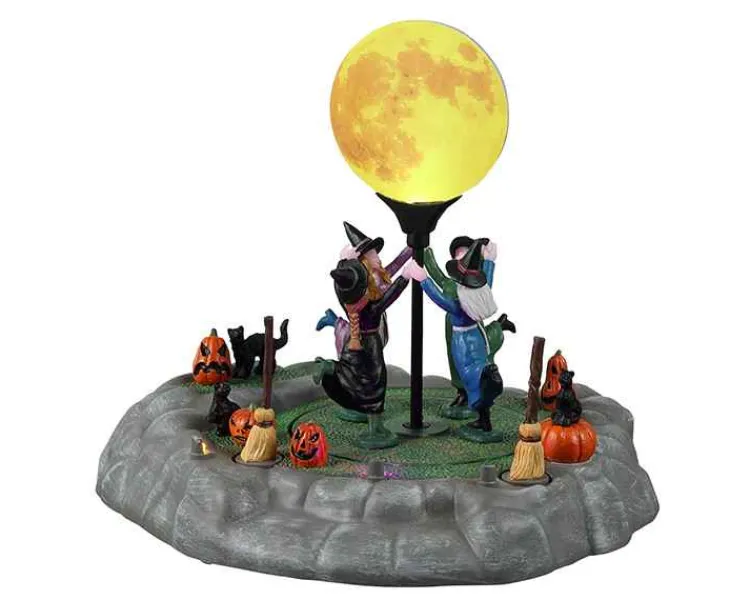Lemax 24931 - Dancing In The Moonlight, Battery-Operated (4.5-Volt) - Spooky Town Accessories
