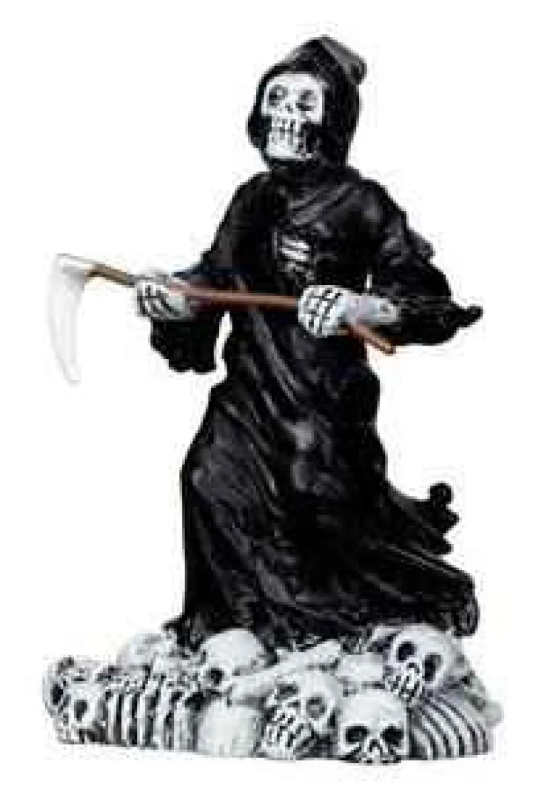 Lemax 12890 - Deadly Grim Reaper - Spooky Town Halloween Village Figurines
