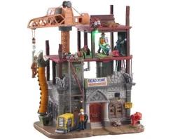 Lemax 05604 - Dead Zone Construction Site, With 4.5-Volt Adaptor - Spooky Town Houses