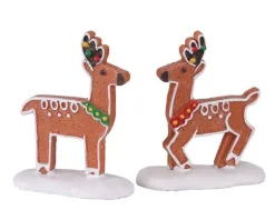 Lemax 12059 - Deer Delights, Set Of 2 - Sugar N Spice Figurines