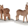 Lemax 02929 - Deer Family, Set Of 2 - Figurines