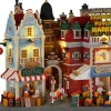 Lemax 25868 - Dutch Cheese Festival And Farmers Market, Battery-Operated (4.5-Volt) - Christmas Village Facades