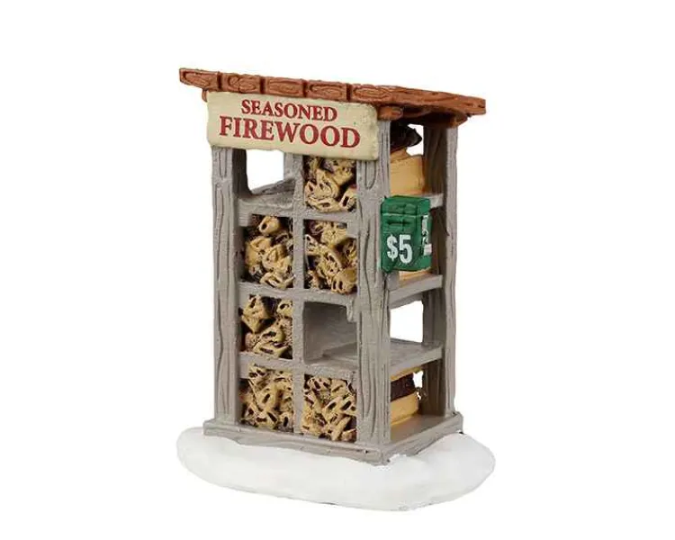 Lemax 24971 - Firewood For Sale - Misc. Christmas Village Accessories