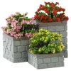 Lemax 84380 - Flower Bed Boxes, Set Of 3 - Misc. Accessories