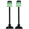 Lemax 84337 - Frankenstein Lamp Post, Set Of 2, Battery-Operated (4.5V) - Spooky Town Accessories