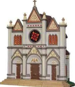 Lemax 25403 - French Cathedral - Caddington Village Christmas Houses & Buildings