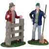 Lemax 12017 - Friendly Neighbors, Set Of 2 - Figurines