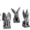 Lemax 52124 - Gargoyles, Set Of 5 - Spooky Town Halloween Village Figurines