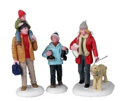 Lemax 22129 - Going Skating, Set Of 3 - Christmas Village Figurines
