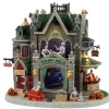 Lemax 35002 - Gothic Hills Funeral Parlor, Battery-Operated (4.5-Volt) - Spooky Town Houses