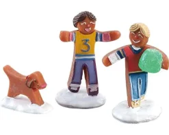 Lemax 82591 - Gumdrop Football, Set Of 3 - Sugar N Spice Figurines