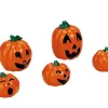 Lemax 74239 - Happy Pumpkin Family, Set Of 5 - Spooky Town Accessories