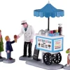 Lemax 12037 - Happy Scoops Ice Cream Cart, Set Of 5 - Figurines