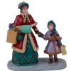 Lemax 22142 - Holiday Shopping With Mum - Christmas Village Figurines