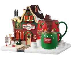 Lemax 35070 - Hot Chocolate Spa, Battery-Operated (4.5-Volt) - Santa's Wonderland