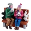 Lemax 12046 - Hot Cocoa Drinkers - Christmas Village Figurines