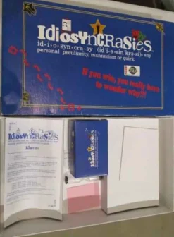 Vintage Board Games Idiosyncrasies - Typoplate Ltd