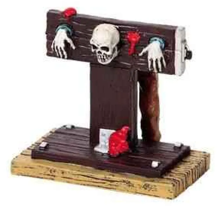 Lemax 92611 - In The Stocks - Spooky Town Halloween Village Figurines