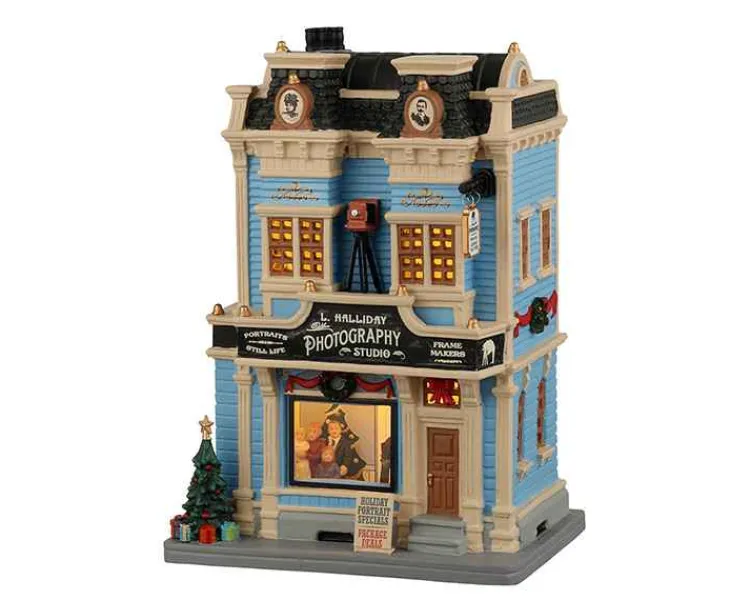 Lemax 25873 - L. Halliday Photography Studio - Caddington Village Christmas Houses & Buildings