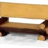 Lemax 34617 - Log Bench - Christmas Village Misc. Accessories