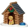 Lemax 54943 - Log Cabin Dog House - Misc. Accessories