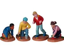 Lemax 22118 - Marbles Champ, Set Of 4 - Christmas Village Figurines
