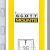 Scott 36 Mm X 215 Mm Strip Clear Mount (15 Mounts)