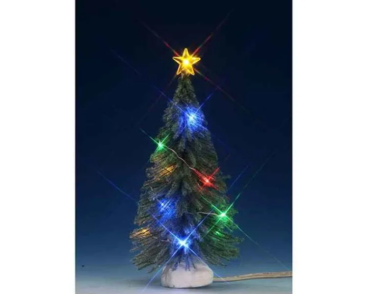 Lemax 74268 - Multi Light Spruce, Medium, Battery-Operated (4.5V) - Trees