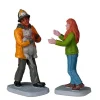 Lemax 22120 - My Hero!, Set Of 2 - Christmas Village Figurines