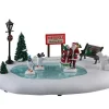 Lemax 14837 - North Pole Skating Rink, Battery-Operated (4.5V) - Table Pieces