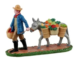 Lemax 22133 - Off To Market - Christmas Village Figurines