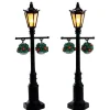 Lemax 74231 - Old English Lamp Post, Set Of 2, Battery-Operated (4.5V) - Misc. Accessories