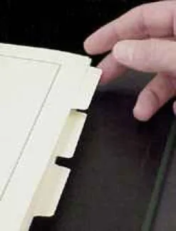 Scott Page Dividers Fit 3-Ring & 2-Post Specialty Binders (10 Pages)