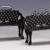 Lemax 34897 - Patio Bench, Set Of 2 - Christmas Village Misc. Accessories