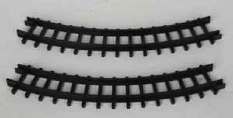 Lemax 34686 - 2-Piece Curved Track For Christmas Express - Christmas Village Trains & Vehicles