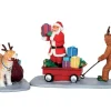 Lemax 52326 - Playing Santa, Set Of 2 - Christmas Figurines